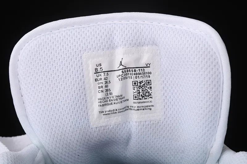 All categories Air Jordan Jordan series basketball shoes Air Jordan 1 Low New version Air Jordan 1 Low AJ1 Joe 1 low top leather cultural and leisure sports sneakers 553558-112